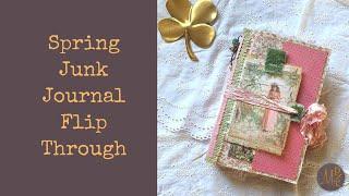 Handmade Softcover Fabric Spring Journals - Flip!