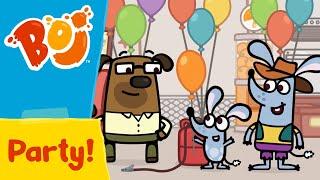 Boj - Party Time with Boj!  | Full Episodes | Cartoons for Kids