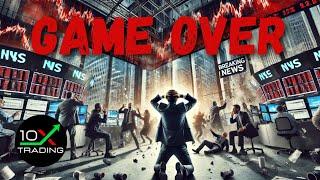 "TRUMP CRASH - GAME OVER⁉️" BITCOIN Nvidia Tesla Paypal Palantir Gold Microstrategy DAX Hang Seng