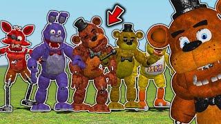 FNAF 10 YEAR ANNIVERSARY PACK SHOWCASE! - Garry's Mod Five Nights at Freddy's