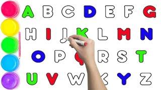 A for Apple,B for Ball, Alphabets, छोटे बच्चों की पढ़ाई,kids class ! kids Education