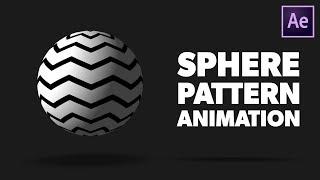 3D Sphere Patter Animation in After Effects - After Effects Tutorial | No Plugins Required