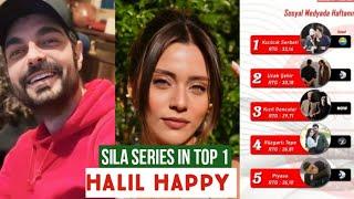 Sila Turkoglu Series in Top.!Halil Ibrahim Ceyhan Happy