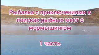 Рыбалка с приключениями в поисках рыбных мест с мормышингом . Рыбалка 2024 . Рыбалка на мормышинг .