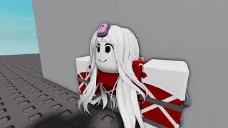 Queen Crimson gets stuck in a wall (Roblox animaton)