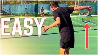 Backhand Slice is The Easiest Shot in Tennis