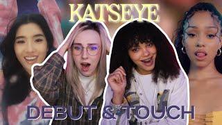 FIRST TIME REACTING TO KATSEYE - 'Debut' & 'Touch'