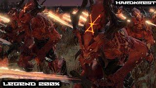 Total War Warhammer 3  v5.3.0 Immortal Empire - Хаос - Legendary =45= Обрушение фронта