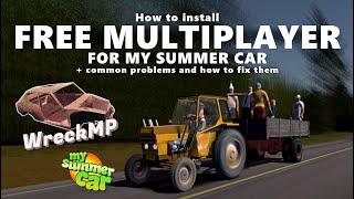 How to install Free MSC Multiplayer WreckMP 2024 + common mistakes