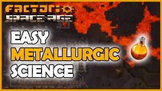 Simple BLUEPRINT for VULCANUS - Metallurgic Science Fully Automated -  Factorio 2.0 Space Age