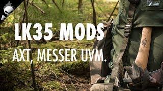 BACKPACK LK35 MOD Part 2 ️ Swedish Army and Bushcraft Backpack | LK50 Mods [GER]