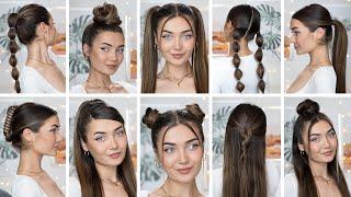 10 EASY HEATLESS BACK TO SCHOOL HAIRSTYLES!