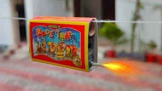 ROPE TRAIN CRACKER - Most UNIQUE Diwali Cracker testing