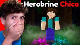 Encontré a La Novia Perdida de HEROBRINE en Minecraft...