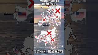 Countries with us military bases