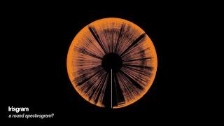 Sound Visualization - 'Irisgram' (Spectrogram) P5JS