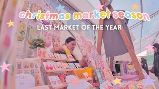 Last market pop-up of the year... A little rant!  Small Business Vlogmas day 16