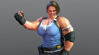 Resident Evil Jill Valentine Giant Muscle Growth