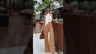 Look Casual Chic #fashion #modafeminina #fashiontrends #looksestilosos