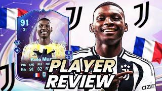 WTF IS THIS CARD?! 91 FANTASY FC KOLO MUANI SBC PLAYER REVIEW! FC 25 ULTIMATE TEAM