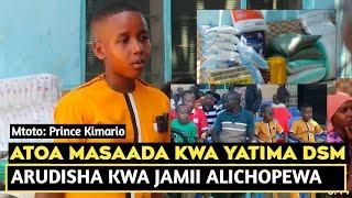 MTOTO PRINCE KIMARIO ATOA MSAADA KWA YATIMA/ARUDISHA MUNGU ALICHOMPA/CHRISTMAS ARUDISHA KWA JAMII