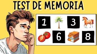 ️‍️ ¡Test de memoria que solo los mejores pasan!  Entrenamiento cerebral intensivo para ti