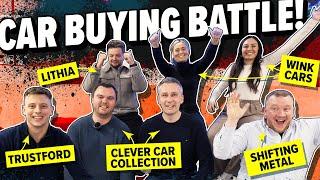 Battle of the CAR BUYERS! | We take on Shifting Metal, The Female Car Dealers and more