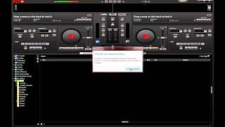 Virtual DJ Error: Help Anyone ? (: