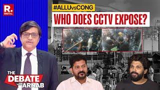 Allu Arjun A Political Target? Arnab Looks At CCTV Footage From The Stampede Night Frame-by-Frame