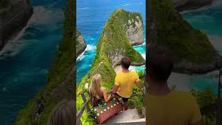 The most incredible beach on Earth | BREATHTAKING #travelandtellno1 #nusapenida #kelingking