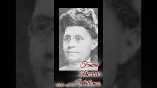 Fannie Barrier Williams #shorts #shortsfeed #short #facts #reels #history #education #black