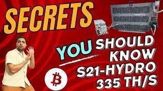 Antminer S21 Hydro:335T  Unleashing World-Class Bitcoin Mining Efficiency Full Review