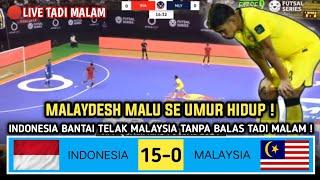 MALUNYA SAMPAI UBUN-UBUN SEMALAM !! INDONESIA (15) VS MALAYDESH (0) - AFC FUTSAL CHAPIONSSHIP 2024!