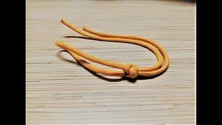 Темляк из паракорда для ножа. Узел из паракорда. Paracord knot.