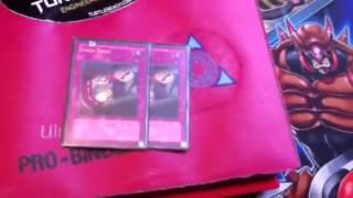 Yugioh trade binder( Bujin Yamato , ultra dark bribe)