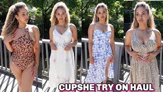 Cupshe Swimsuits Try On Haul: Body Inclusive Swimsuits for Summertime | Caitlyn Lindsay