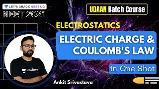 Electrostatics: Electric Charge & Coulomb's Law | NEET 2021 | NEET Physics | Ankit Srivastava