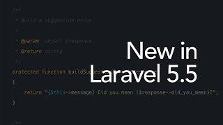 New in Laravel 5.5: Better looking default error pages (13/16)