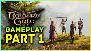 Baldur's Gate 3 - Gameplay Walkthrough Part 1 4K FULL Game | 40 Minutes Of Gameplay (PC 2023)