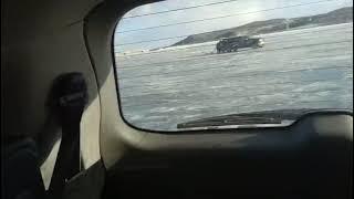 INSANE!!!!! Drift Sledding on ice!!!!!