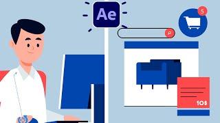 Ultra Beginner 2D Motion Graphics Tutorial in After Effects