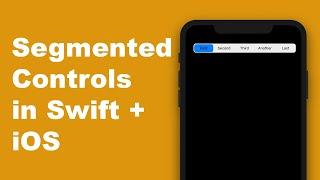 How To Add Segmented Control in Swift 5 (Xcode 11 + iOS) | Development