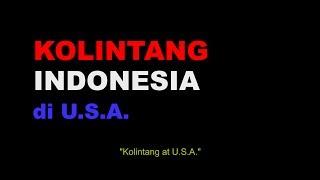 Kolintang at U S A