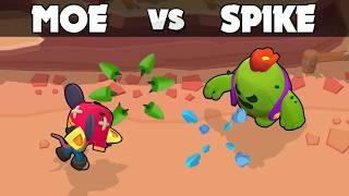 MOE vs SPIKE ⭐ Brawl Stars