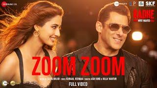 Zoom Zoom - Full Video| Radhe - Your Most Wanted Bhai|Salman Khan,Disha Patani|Ash,Iulia|Sajid Wajid