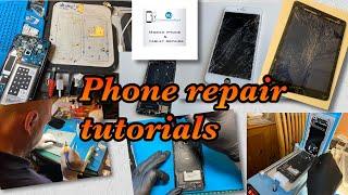 Phone and tablet repair tutorials