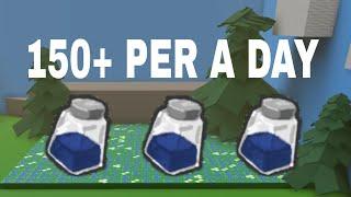 Natro Macro Setting For Blueberries 150+ blue extract Per A Day | Bee Swarm Simulator | Blue hive