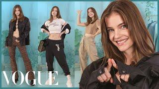 Every Outfit Barbara Palvin Wears in a Week | 7 Days, 7 Looks | Vogue