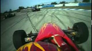 Race Car Almost Flips!! Driving on one wheel!