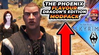  The Phoenix Flavour Dragon's Edition Skyrim Wabbajack Modpack || Gameplay & Showcase 